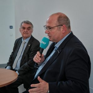 Volles Haus beim CDU-Sicherheitsdialog mit Innenminister Herbert Reul – ein starker Abend für Leverkusen